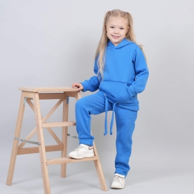 Теплый Костюм для Девочки Голубой