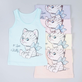 Майка для Девочки Котенок Donella