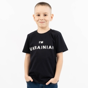 Футболка для Мальчика Черная